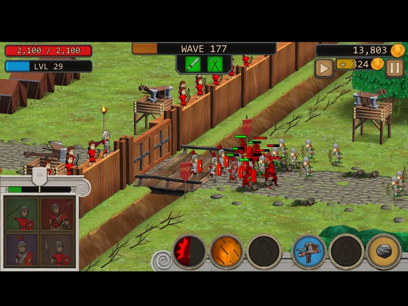 Đồ hoạ màu sắc sống động, âm thanh lôi cuốn với Hack Grow Empire Rome