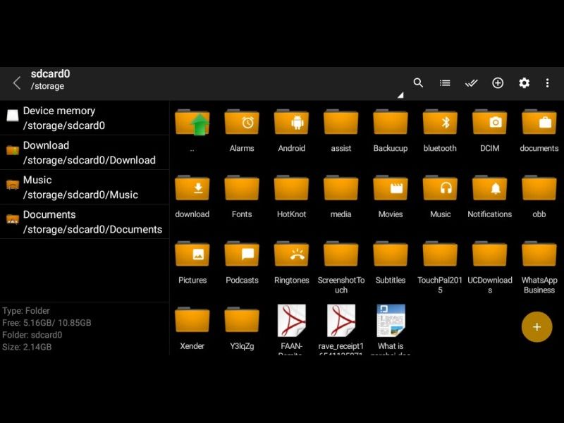 Quản lý tệp tin hiệu quả trong Zarchiver Pro Mod Apk