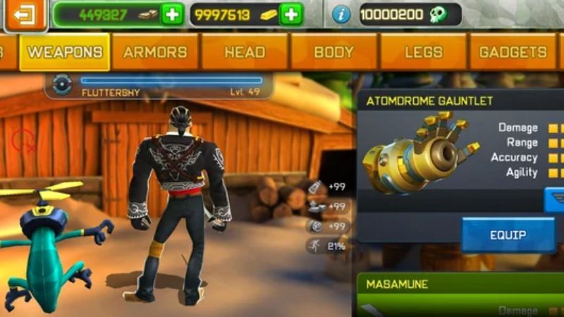 Hệ thống vũ khí đa dạng trong Respawnables Mod