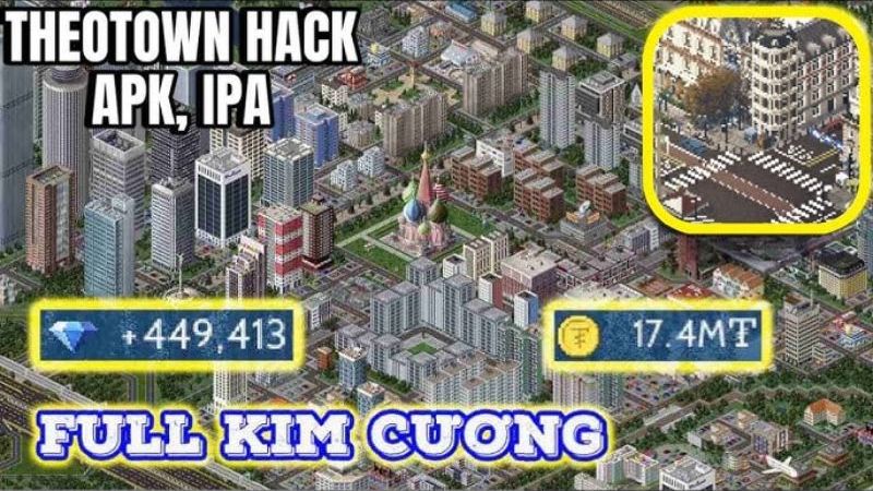 Các Đặc Quyền Kiến Thiết Tối Thượng Chỉ Có Tại Bản TheoTown MOD APK
