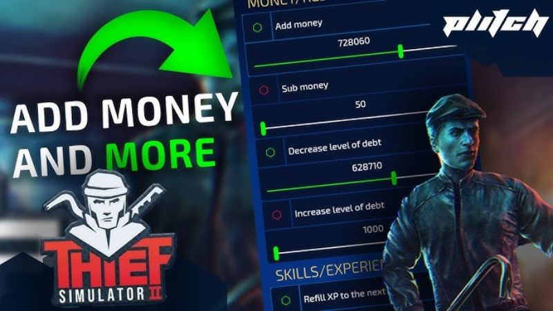 Một Số Tính Năng Nâng Cao Độc Quyền Trong Thief Simulator MOD APK