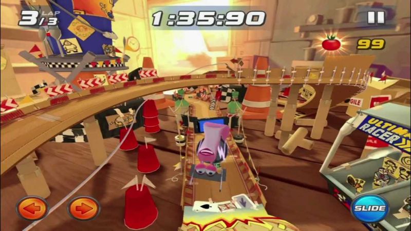 Đường Đua Đa Dạng Với Nhiều Địa Hình Khác Nhau Trong Turbo Fast Mod APK