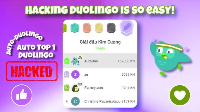 Các Tính Năng Nâng Cao Của Bản Hack Duolingo Tại TRUMGAMEMOD