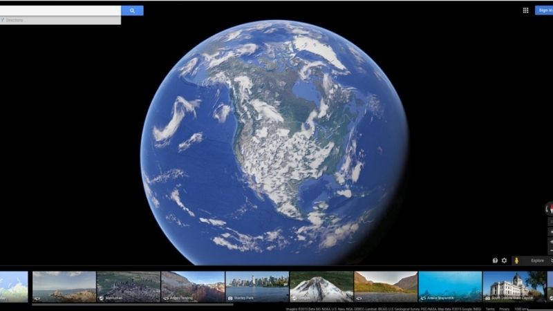 Tìm Kiếm Mọi Địa Điểm Một Cách Nhanh Chóng Trong Google Earth APK