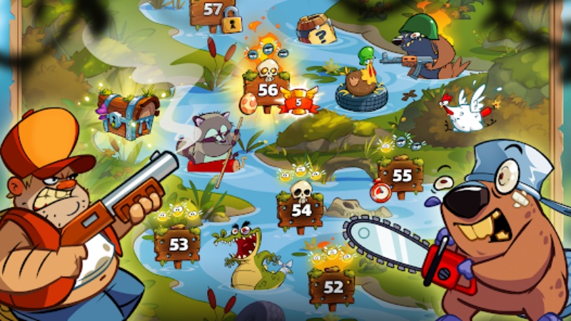 Những Thử Thách Đỉnh Cao Đang Chờ Đón Bạn Tại Swamp Attack 2