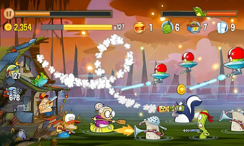 Swamp Attack MOD APK có gì nổi bật