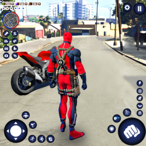 Tải Miami Rope Hero Spider Game MOD APK (Vô Hạn Tiền, Không Quảng Cáo) v1.20.1