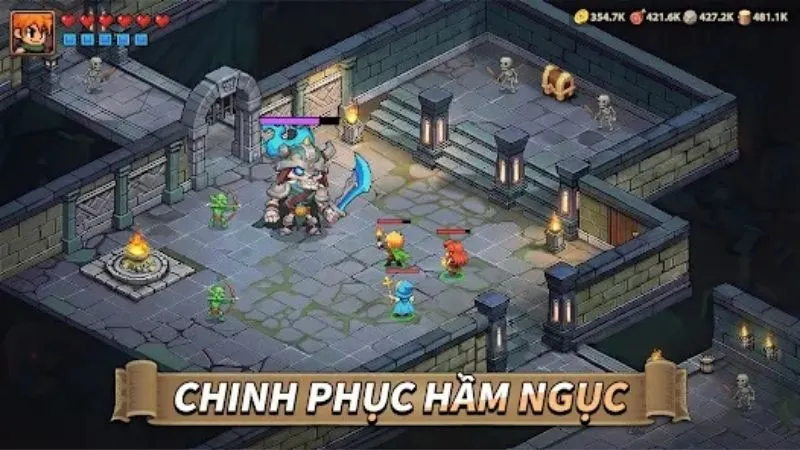 Chiêu mộ anh hùng và xây dựng đội hình