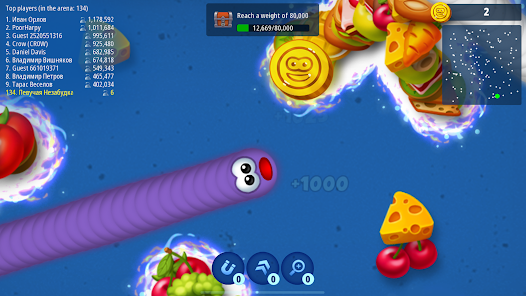 Những điều cần biết khi chơi hack Worms Zone .io MOD APK